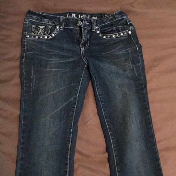 LA Idol Jeans size 5 - Picture 4 of 5